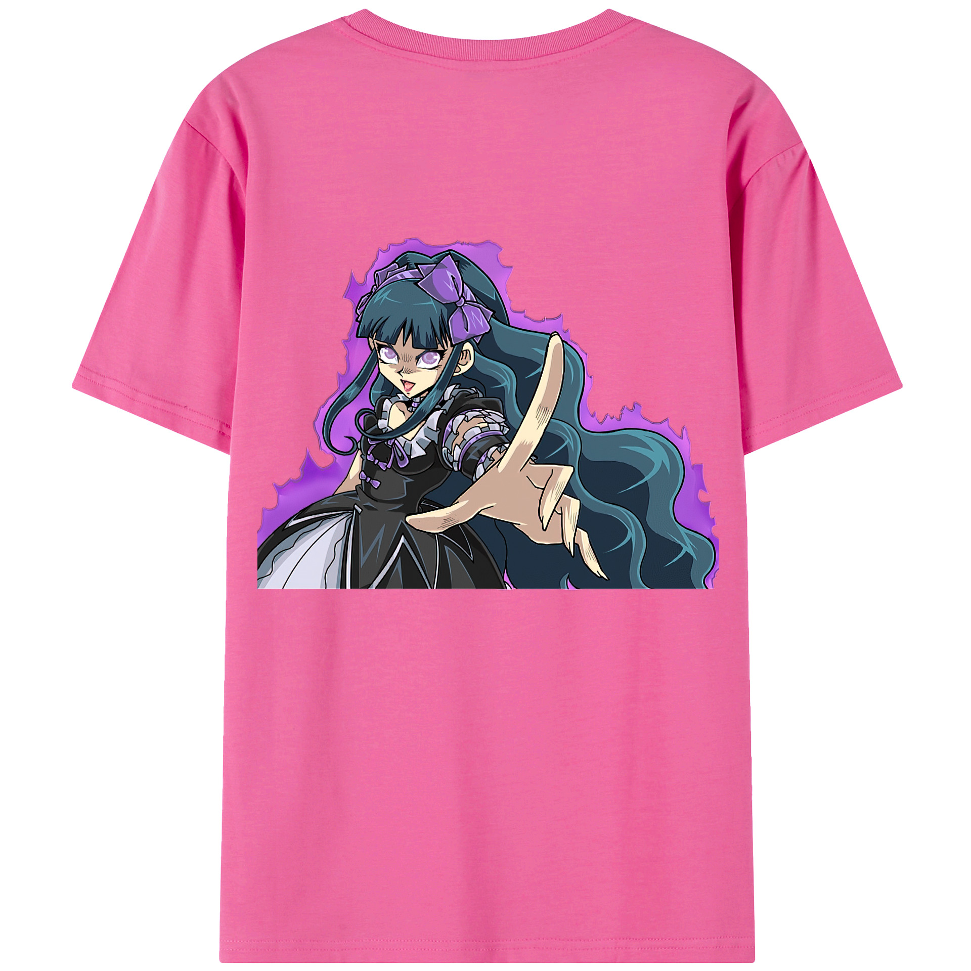 （画像用） 遊☆戯☆王 Yu-Gi-Oh! レディース半袖Tシャツ(バックプリント)